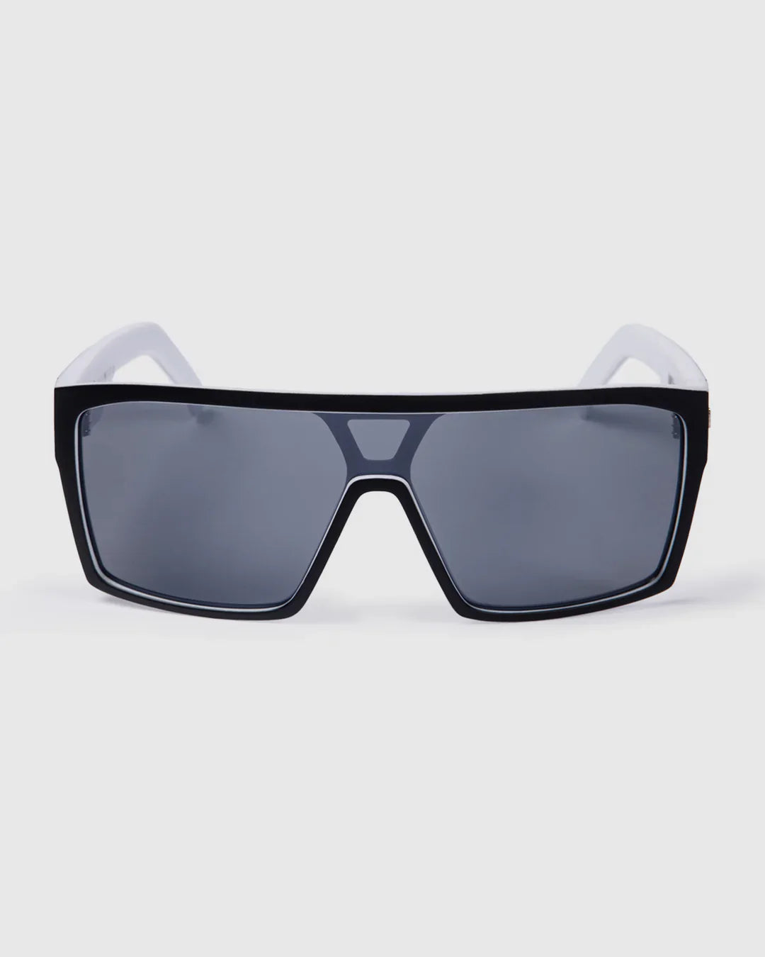 Unit Command Polarised Sunglasses - Matt Black-White