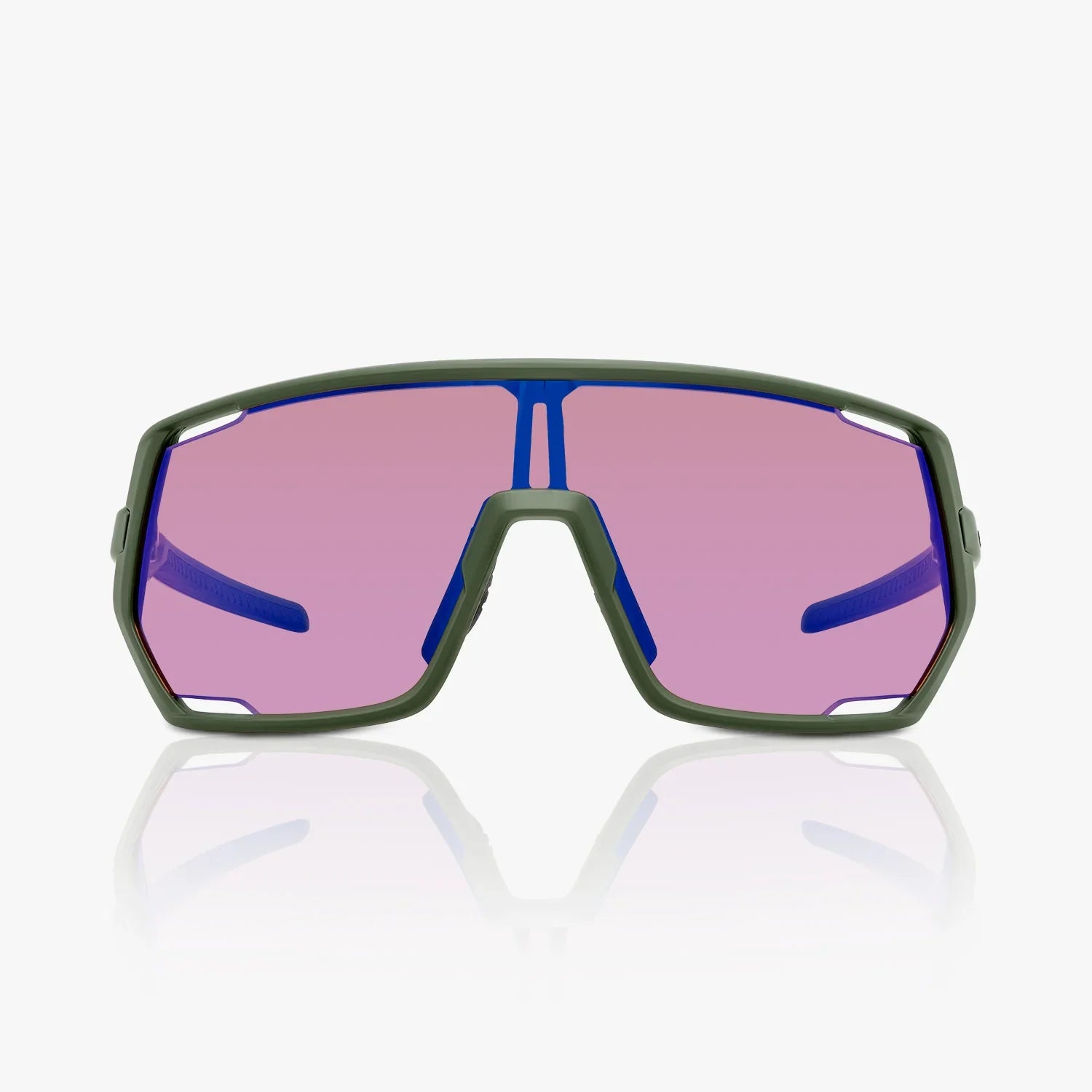 Shimano Technium 2 Sunglasses - Dark Olive - Ridescape Off-Road Lens